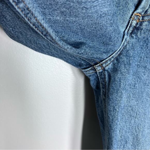 Agolde Sz 27 Riley Crop High-Rise Jean in Emulsion Wash - Picture 5 of 10